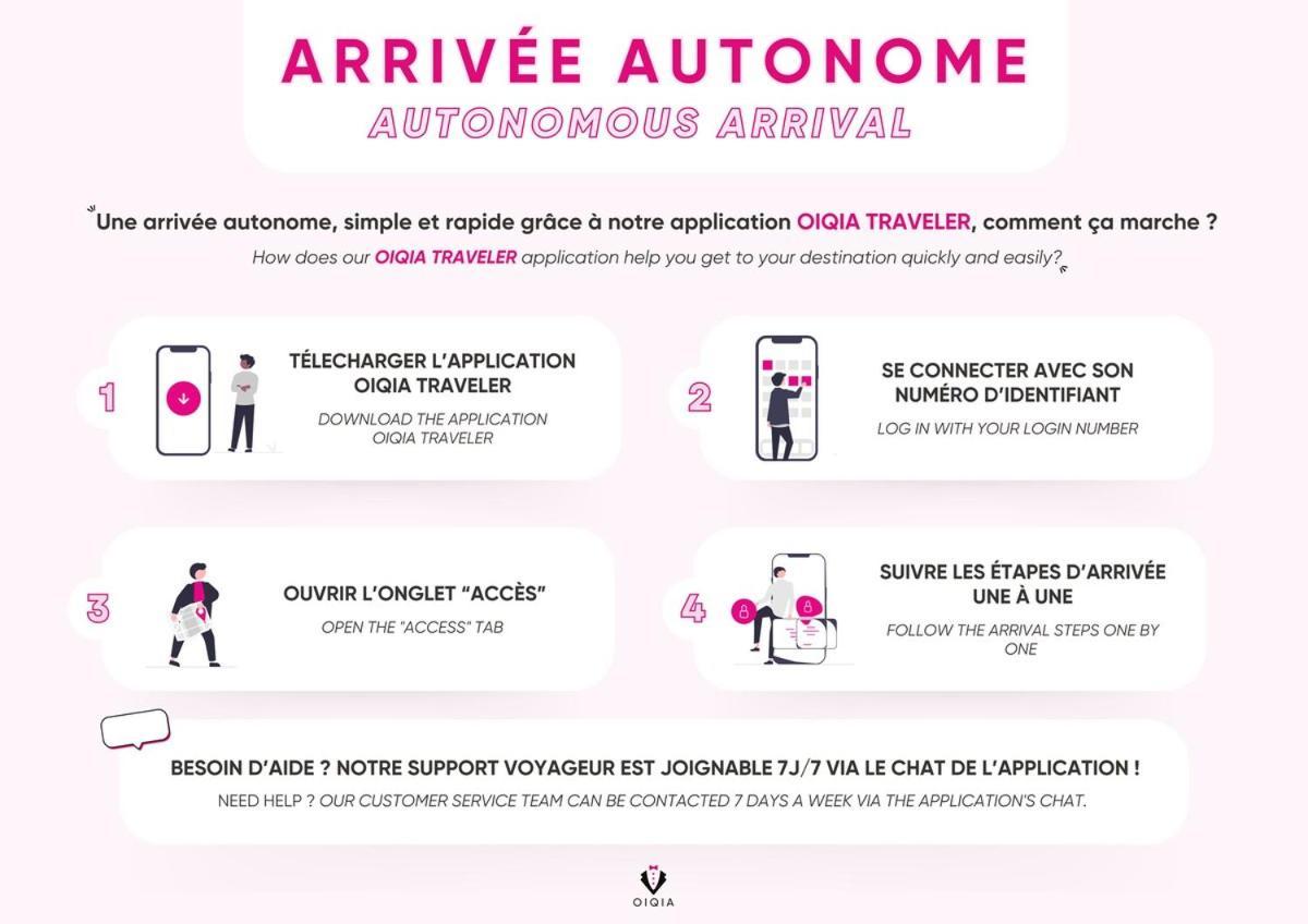 אנוניי La Mousson ~ Centre-Ville ~ Arrivee Autonome מראה חיצוני תמונה
